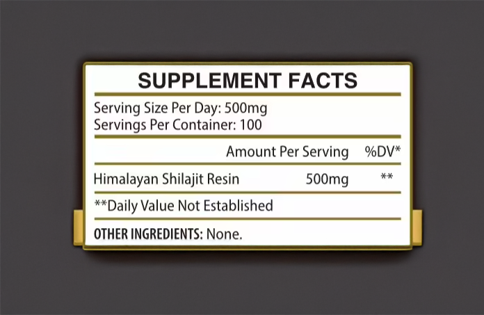 Himalayan Shilajit resin 